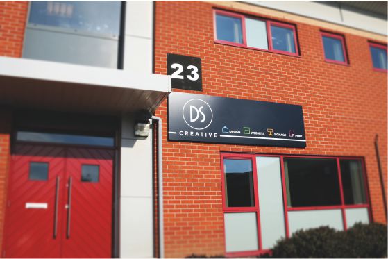 DS Creative - Specialists in Website development, Graphic Design and Printing DS-Creative-Building-Exterior