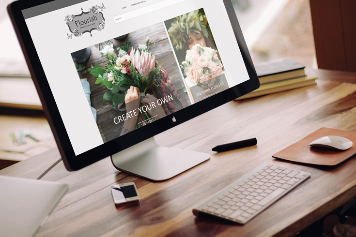 DS Creative - Specialists in Website development, Graphic Design and Printing Flourish Desktop